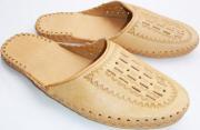 Home Leather Slippers for Men, size 10